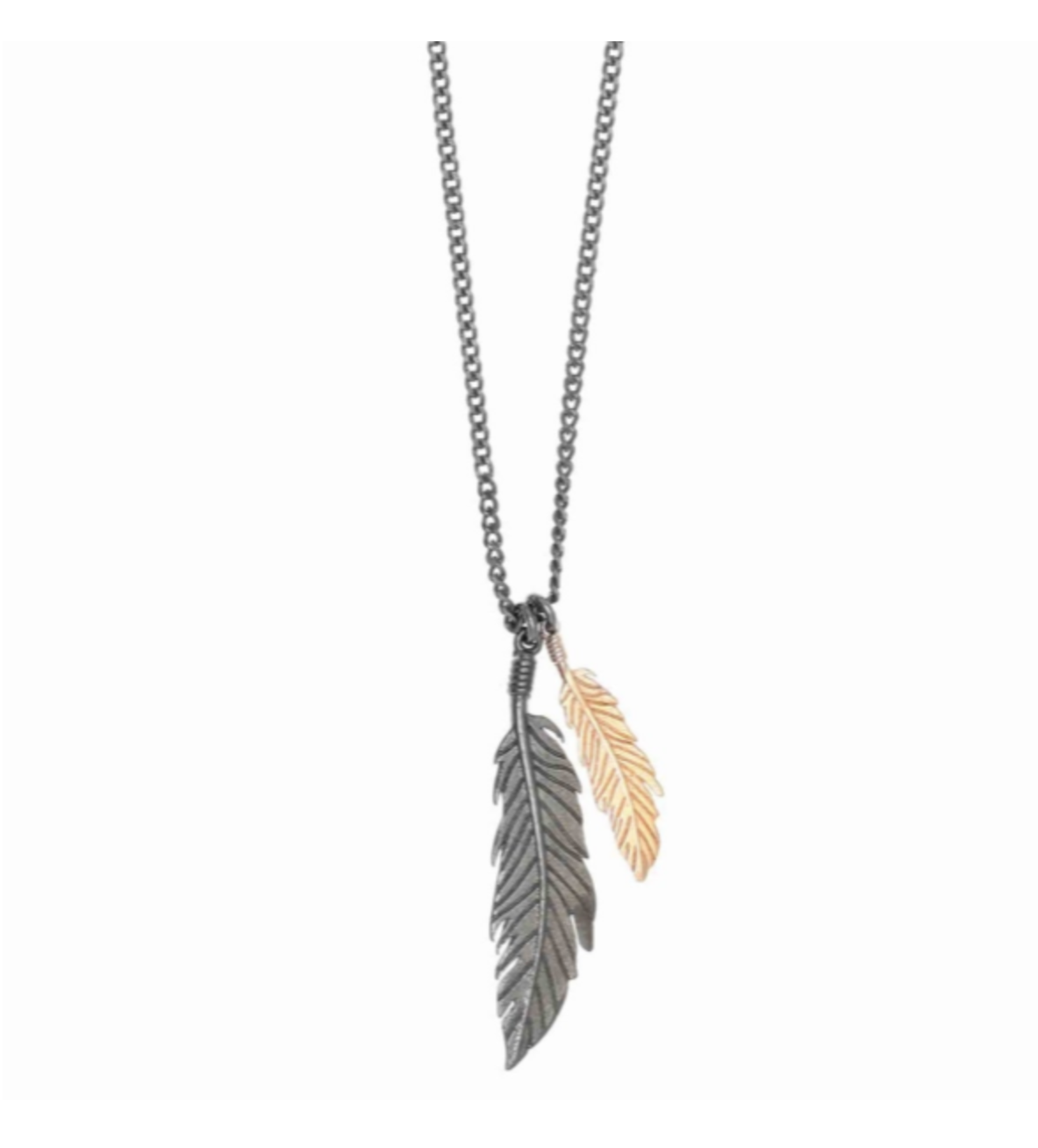 The Uniek - Apopsis Feather Pendant Necklace