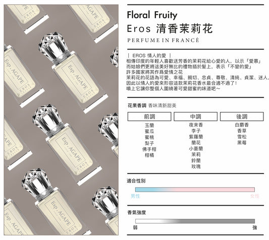 EROS Floral Fruity 茉莉花法國香水